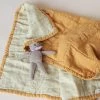 Summer & Storm Baby Gifts Linen Stonewashed Quilted Duvet/Play Mat - Sunshine & Pastel 1 Summer & Storm Baby Gifts Linen Stonewashed Quilted Duvet/Play Mat - Sunshine & Pastel
