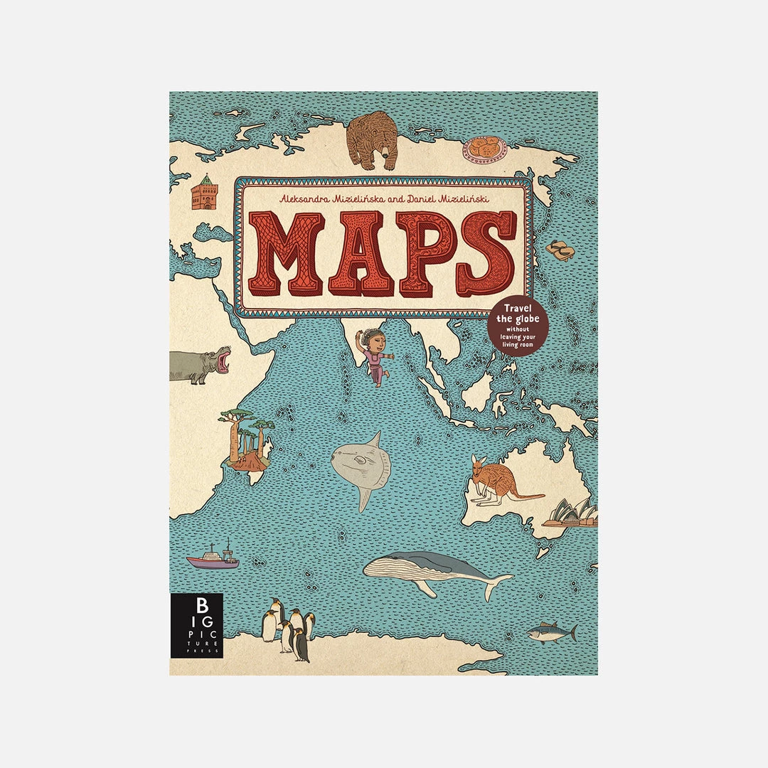Books Alexandra & Danial Mizielinski - Maps Books & More 6 Books Alexandra & Danial Mizielinski - Maps Books & More