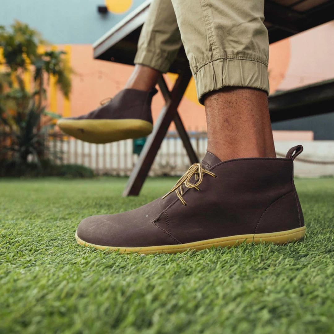 Vivobarefoot Women’s Leather Gobi III Boots - Bracken Adults 6 Vivobarefoot Women’s Leather Gobi III Boots - Bracken Adults