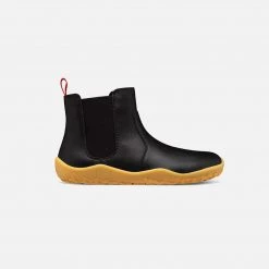 Vivobarefoot Shoes Junior Fulham II Rubber Boots - Obsidian