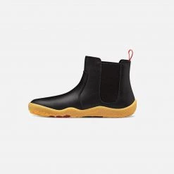 Vivobarefoot Shoes Junior Fulham II Rubber Boots - Obsidian