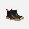 Vivobarefoot Shoes Junior Fulham II Rubber Boots - Obsidian 1 Vivobarefoot Shoes Junior Fulham II Rubber Boots - Obsidian