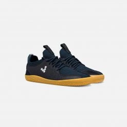 Vivobarefoot Junior Merino Wool Primus Knit II Trainers - Midnight Shoes