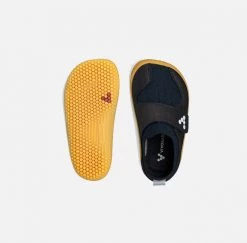 Vivobarefoot Shoes Toddler Merino Wool Primus Knit II Trainers - Midnight