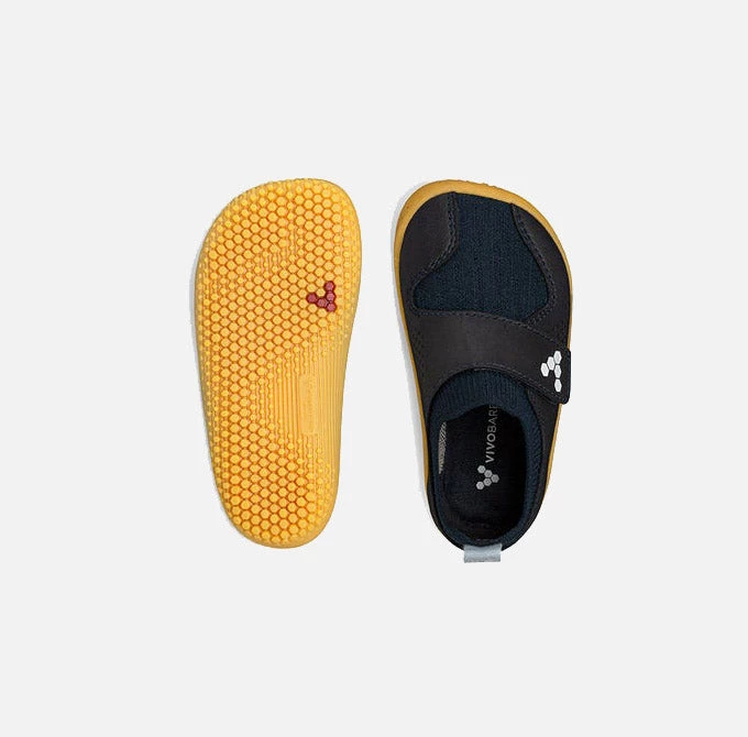 Vivobarefoot Shoes Toddler Merino Wool Primus Knit II Trainers - Midnight 4 Vivobarefoot Shoes Toddler Merino Wool Primus Knit II Trainers - Midnight