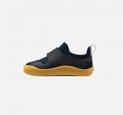 Vivobarefoot Shoes Toddler Merino Wool Primus Knit II Trainers - Midnight 11 Vivobarefoot Shoes Toddler Merino Wool Primus Knit II Trainers - Midnight