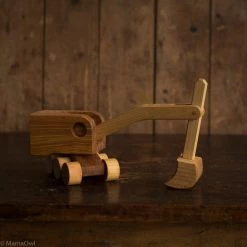 Wooden Toys Handmade Large Handmade Wooden Excavator 6 Wooden Toys Handmade Large Handmade Wooden Excavator