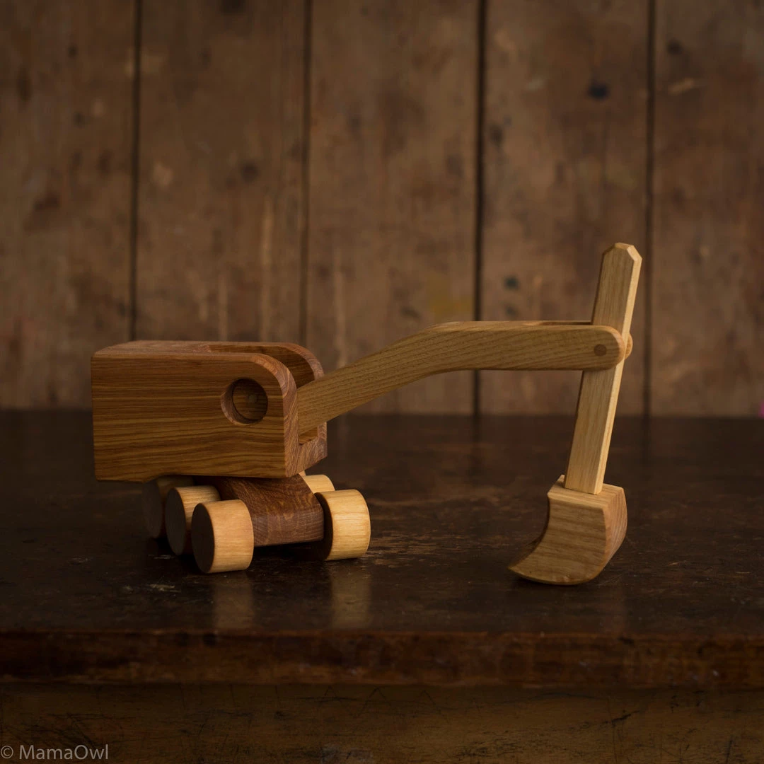 Wooden Toys Handmade Large Handmade Wooden Excavator 4 Wooden Toys Handmade Large Handmade Wooden Excavator