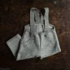 Disana Exclusive Organic Boiled Merino Wool Pocket Dungarees - Grey 1 Disana Exclusive Organic Boiled Merino Wool Pocket Dungarees - Grey