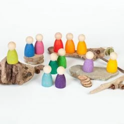 Grapat Wooden Nins - 12 Pieces Toys
