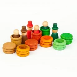 Grapat Toys Wooden Nins Playset - Autumn