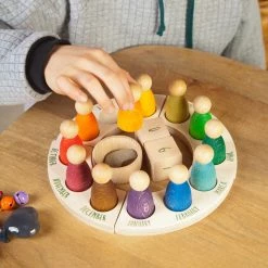 Grapat Wooden Perpetual Calendar Toys 18 Grapat Wooden Perpetual Calendar Toys