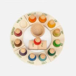 Grapat Wooden Perpetual Calendar Toys 25 Grapat Wooden Perpetual Calendar Toys