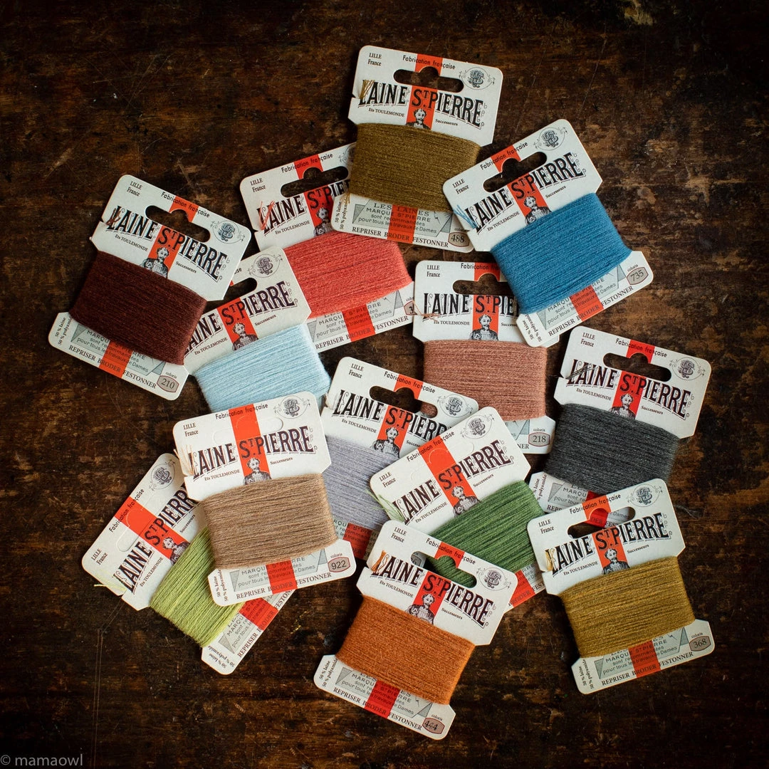 Laine St.Pierre Home & Baby Care Wool Darning/Embroidery Thread - Neutrals - Many Colours 20 Laine St.Pierre Home & Baby Care Wool Darning/Embroidery Thread - Neutrals - Many Colours