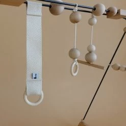 &me Baby Gifts Steel And Wood Baby Gym - Dark Grey