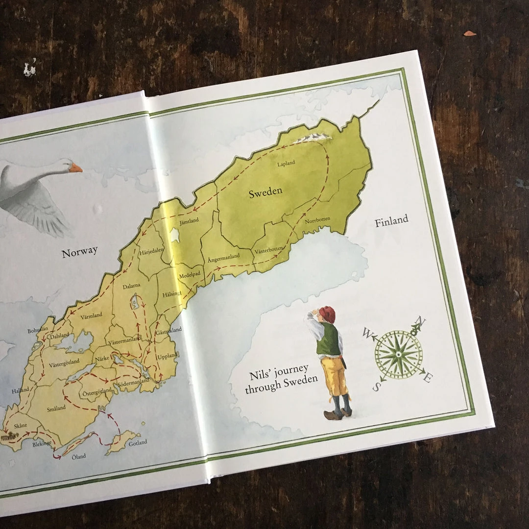 Books Selma Lagerlof - The Wonderful Adventures Of Nils 6 Books Selma Lagerlof - The Wonderful Adventures Of Nils