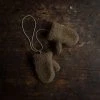 Alwero Kids Wool Wool Teddy Fleece Mittens - Bark 2 Alwero Kids Wool Wool Teddy Fleece Mittens - Bark