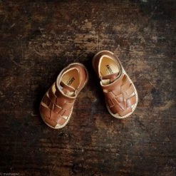 Angulus Toddler Fisherman Sandals - Tan SALE