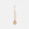 Bonét Et Bonét Home & Baby Care Organic Cotton Macrame Pacifier Clip - Iris