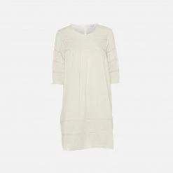 Bonét Et Bonét Adults Women's Organic Cotton Olga Dress - Natural