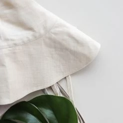 Briar Baby Linen Sunbonnet - Dune Cotton & Linen