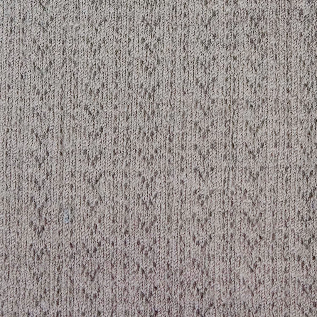 Collegien Babies & Kids Wool Pointelle Tights - Grey Baby Wool