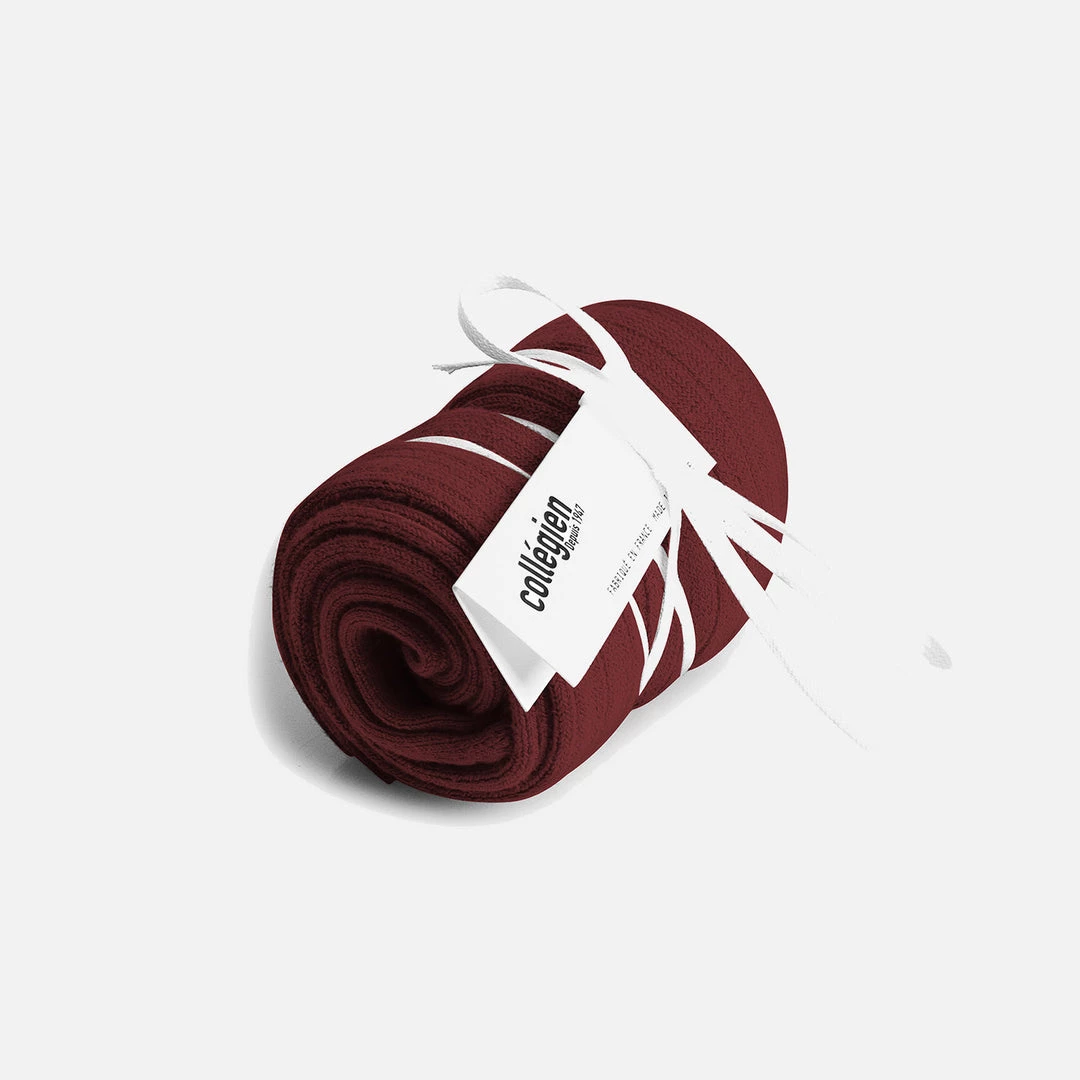 Collegien Babies & Kids Cotton Knee Socks - Chestnut 4 Collegien Babies & Kids Cotton Knee Socks - Chestnut