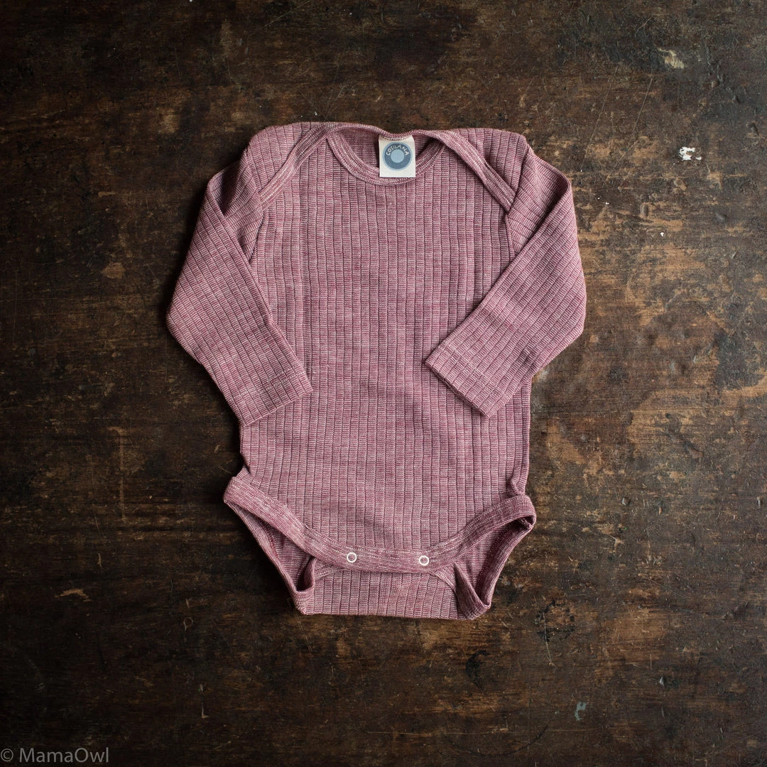 Cosilana Organic Merino Wool, Cotton & Silk Body - Plum Baby Wool 3 Cosilana Organic Merino Wool, Cotton & Silk Body - Plum Baby Wool