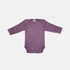 Cosilana Organic Merino Wool, Cotton & Silk Body - Plum Baby Wool