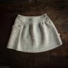 Disana Organic Boiled Merino Wool Skirt - Grey Kids Wool 1 Disana Organic Boiled Merino Wool Skirt - Grey Kids Wool