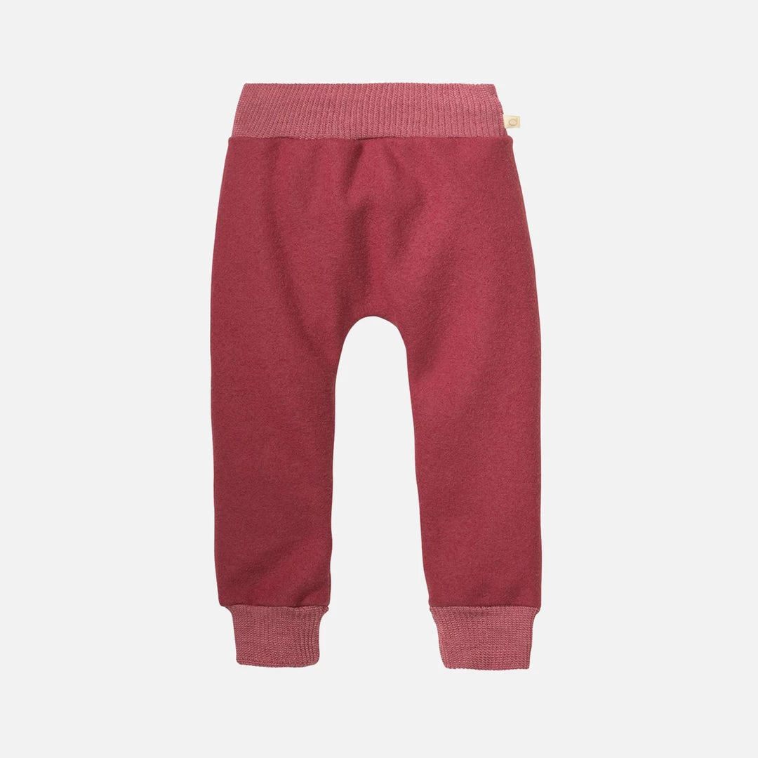 Disana Organic Light Weight Boiled Merino Wool Cuffed Pants - Dry Rose SALE 4 Disana Organic Light Weight Boiled Merino Wool Cuffed Pants - Dry Rose SALE