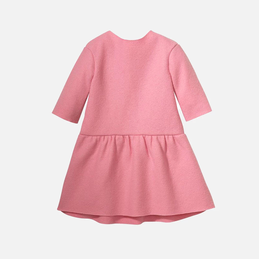 Disana Organic Boiled Merino Wool Dress - Raspberry SALE 5 Disana Organic Boiled Merino Wool Dress - Raspberry SALE