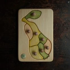 Wooden Toys Wooden Puzzle - Pear