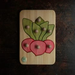 Wooden Toys Wooden Puzzle - Radish