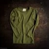 SISKIN By Engel Exclusive Organic Merino Wool & Silk LS Top - Moss Baby Wool