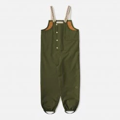 Faire Child Waterproof Dungarees - Spruce SALE