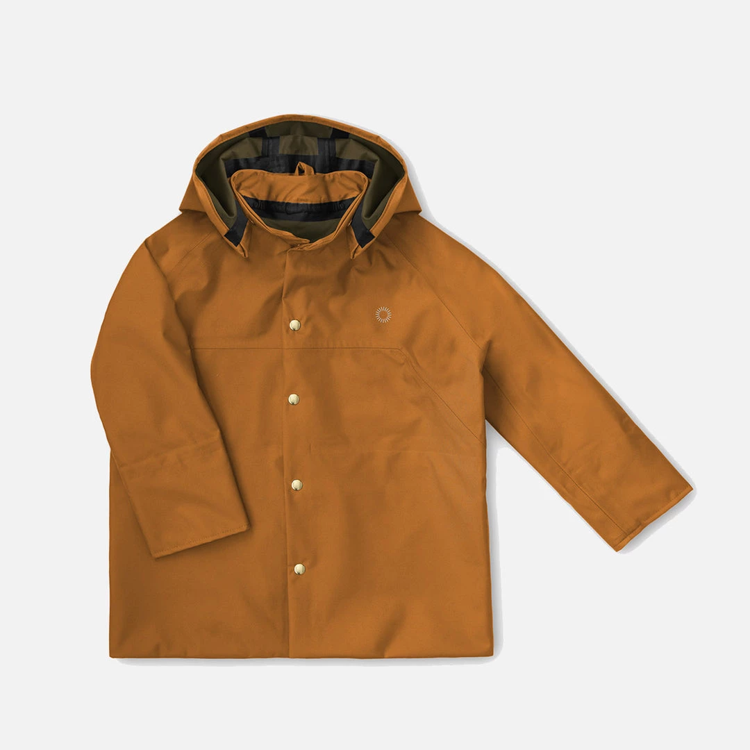 Faire Child Waterproof Smock Raincoat - Red Oak / Rust 3 Faire Child Waterproof Smock Raincoat - Red Oak / Rust