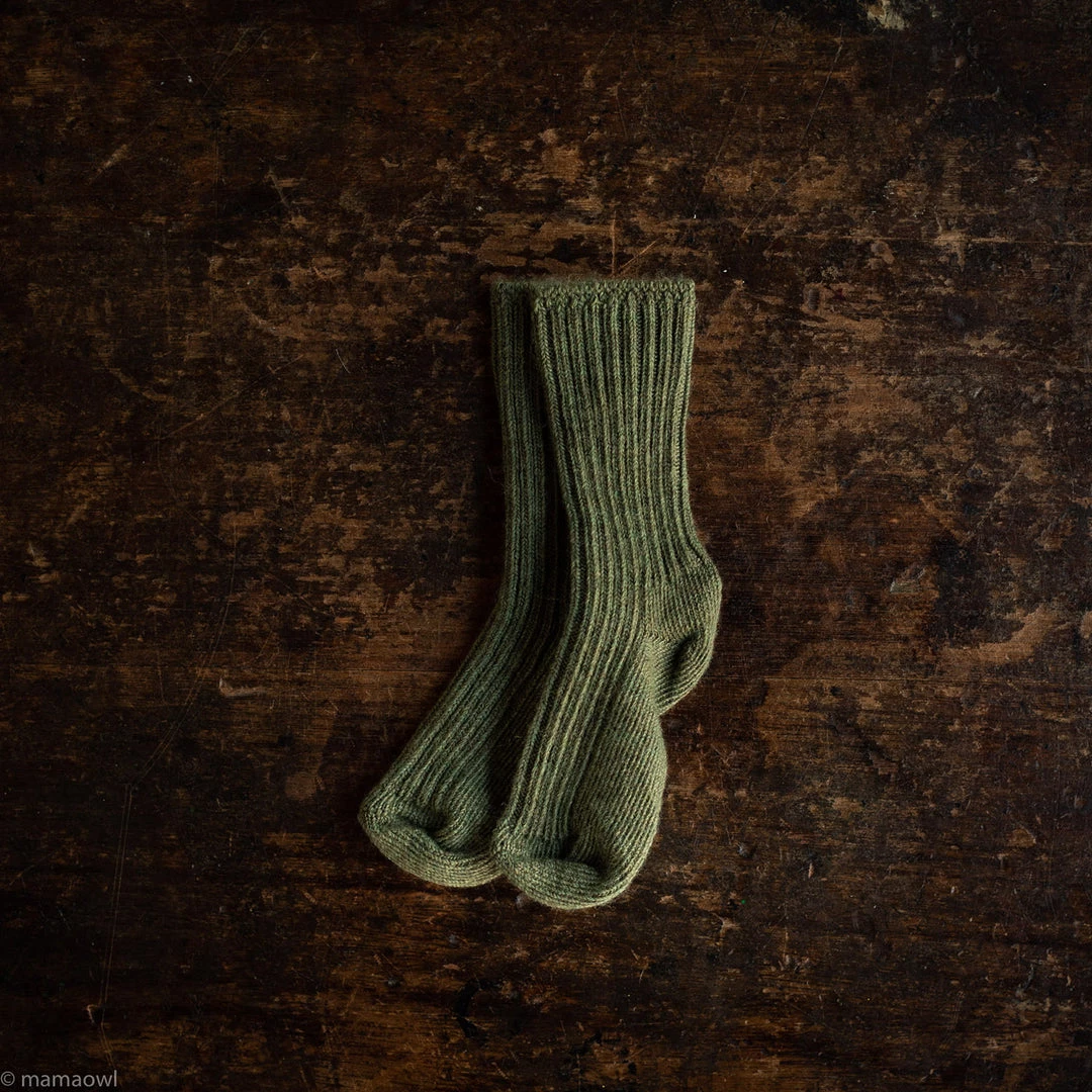 JOHA Merino Wool Socks - Moss Melange 3 JOHA Merino Wool Socks - Moss Melange