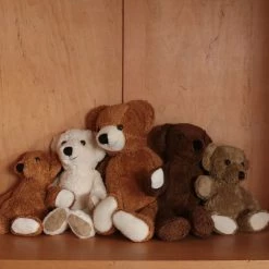 Kallisto Very Large Organic Cotton & Wool Bear - Caramel Baby Gifts