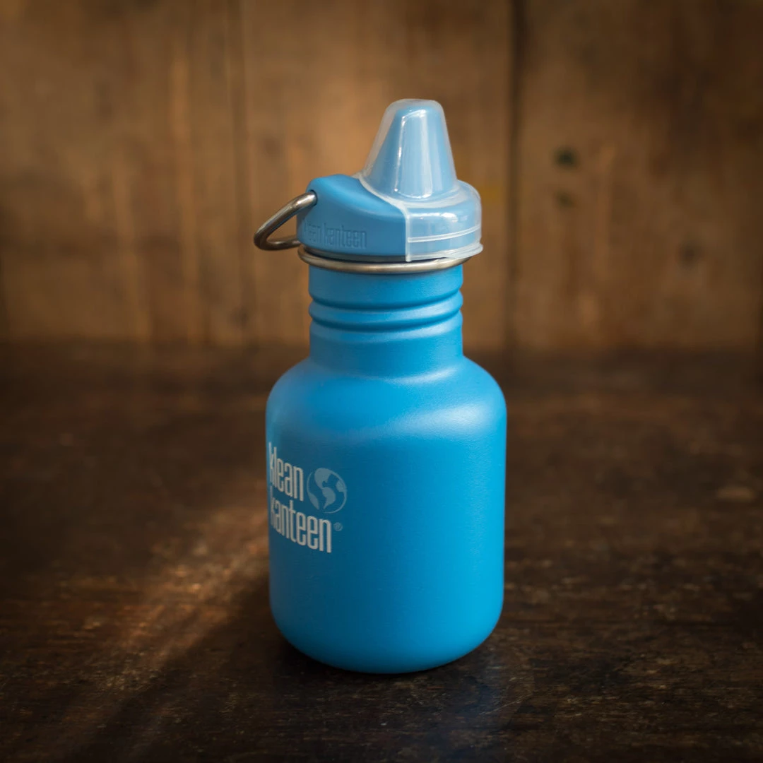 Klean Kanteen Kid Kanteen Classic Sippy Water Bottle - 355ml - Pool Party SALE 3 Klean Kanteen Kid Kanteen Classic Sippy Water Bottle - 355ml - Pool Party SALE