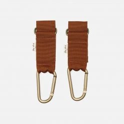 Konges Sløjd Pram / Buggy Straps - Cognac - 2 Pack Home & Baby Care