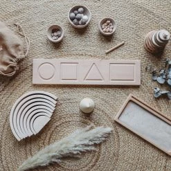 The Little Coach House Wooden Shape Board - Natural