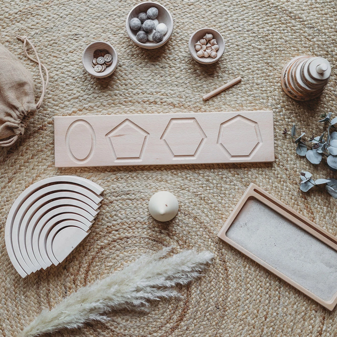 The Little Coach House Wooden Shape Board - Natural 4 The Little Coach House Wooden Shape Board - Natural