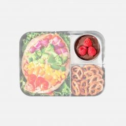 LunchBots Stainless Steel Medium Condiment Container - Aqua - Set Of 2