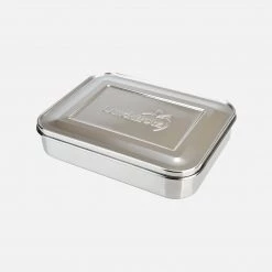 LunchBots Home & Baby Care Stainless Steel Large Trio Bento Lunch Box