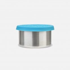 LunchBots Stainless Steel Medium Condiment Container - Aqua - Set Of 2