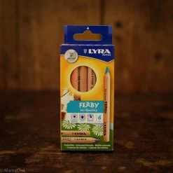 Lyra Ferby Nature Short Pencils - Set Of 6