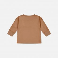 Matona Organic Cotton Waffle LS Top - Terracotta Cotton & Linen 15 Matona Organic Cotton Waffle LS Top - Terracotta Cotton & Linen