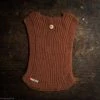 Mormor.nu Hand Knit Alpaca Rib Vest - Hazelnut 2 Mormor.nu Hand Knit Alpaca Rib Vest - Hazelnut