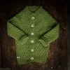 Mormor.nu Hand Knit Alpaca Smock Cardigan - Forest 1 Mormor.nu Hand Knit Alpaca Smock Cardigan - Forest